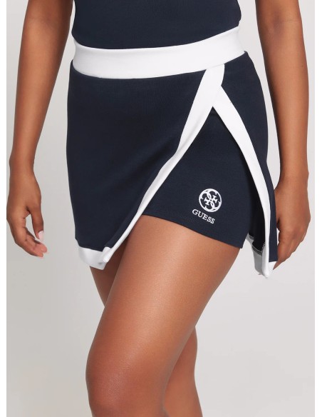 Minigonna Harper Guess blu V4GD00KBP41