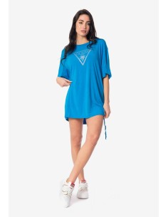 T-shirt oversize Guess con strass E4GI00K68D2