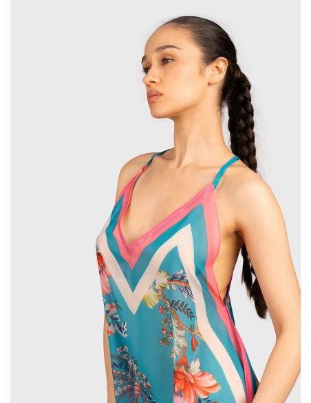 Abito Liu.jo con stampa floreale VA3004T4902