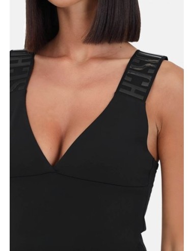 Canotta Moschino nera V6A890344060555