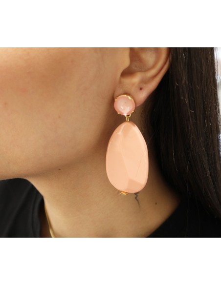 Orecchino a pendolo con Swarovski Paviè OR.25.02D