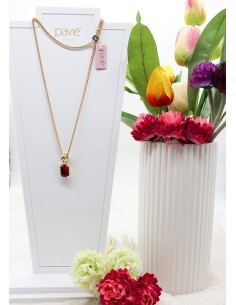 Collana con pietra in Swarovski Paviè CL.25.27B 2