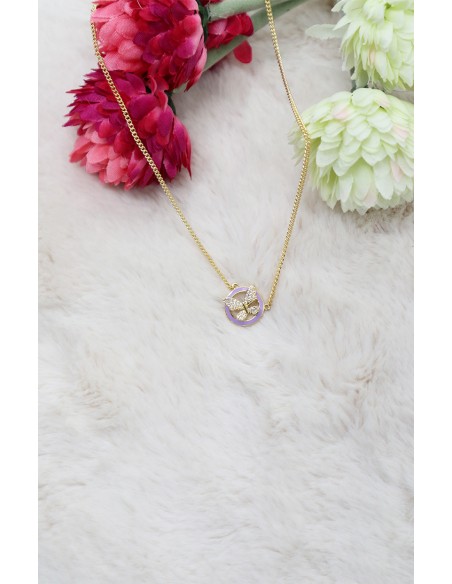 Collana farfalla con Swarovski Paviè CL.25.11A