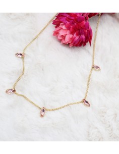 Collana con pietre in Swarovski Paviè CL.25.04G