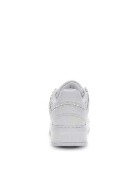 Sneakers Delove2 Guess bianco FLTDL2LEA12