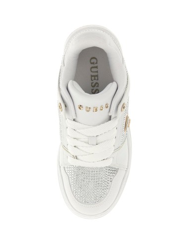Sneakers Delove2 Guess bianco FLTDL2LEA12
