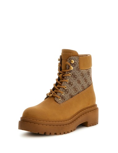 Anfibi Leads Guess cammello con logo 4G FLTLEAFAL10