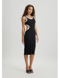 Abito midi con cut-out Liu.jo VA5043J4822