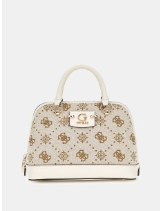 Borsa a mano Neda 4G logo peony Guess Crema CP965405