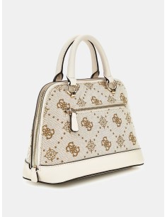 Borsa a mano Neda 4G logo peony Guess Crema CP965405 2