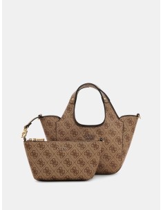 Borsa a mano Calista Mini con logo 4G Guess SG733475