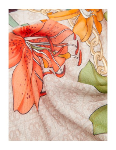 Kefiah 4G logo floreale Guess AW5346POL03