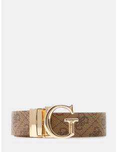 Cintura Calista con logo 4G Guess reversibile BW9266P5330