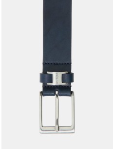 Cintura vera pelle Guess blu BM7824P5335 2