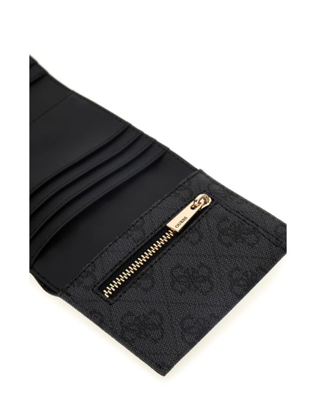 Portafoglio Laurel II con logo 4G Guess nero SG7459138