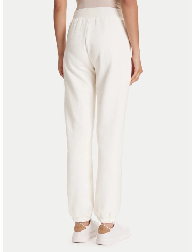 Pantalone con logo 4G e fiori peony avorio...