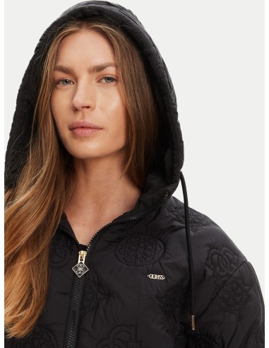 Completo con logo 4G e fiori peony nero Guess...