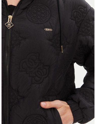 Completo con logo 4G e fiori peony nero Guess...