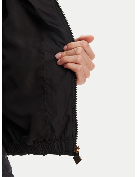 Completo con logo 4G e fiori peony nero Guess V5YL03WHEB2