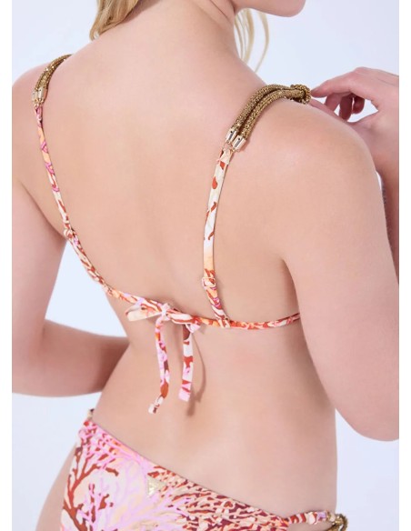 Costume due pezzi con stampa marina Guess E5GJ39KCUN0