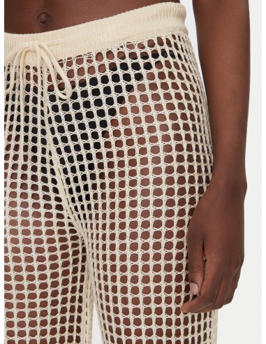 Pantalone traforato Guess beige E5GB02Z3N30