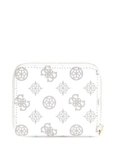 Portafoglio Laurel logo 4G e fiori peony Guess PG8500137 2