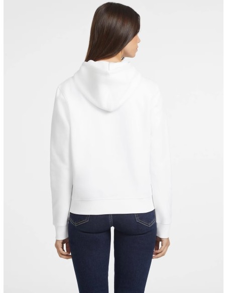 Felpa con cappuccio e mini patch Guess Jeans W4YQ04KC811