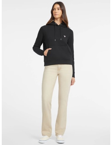 Felpa con cappuccio e mini patch Guess Jeans...