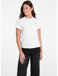 T-shirt classica con mini logo triangolo Guess Jeans...