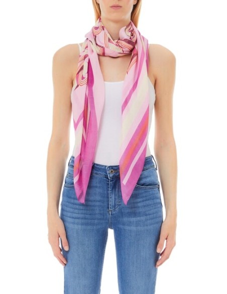 Foulard 3D Logo 120x120cm Liu.jo 2A5024T0300