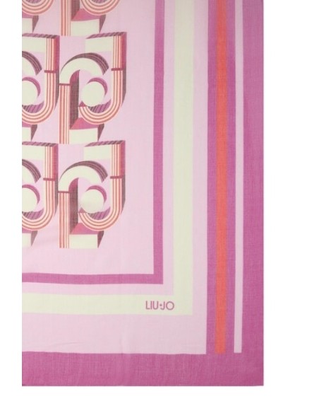 Foulard 3D Logo 120x120cm Liu.jo 2A5024T0300