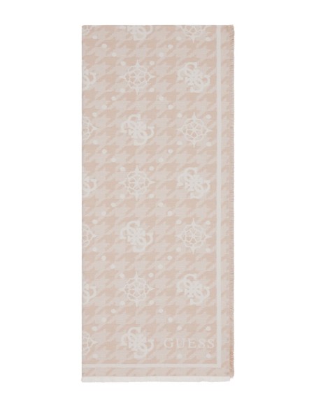 Sciarpa con logo 4G e fiori peony Guess AW5417POL03