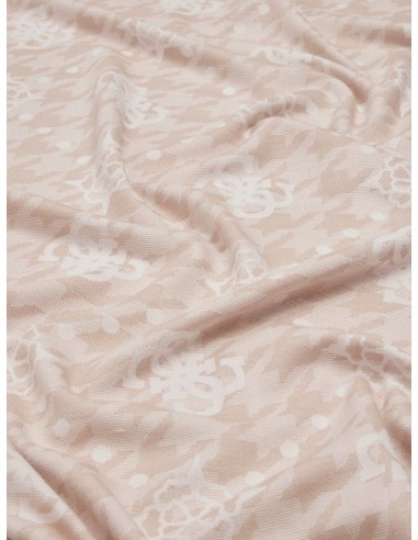 Sciarpa con logo 4G e fiori peony Guess...