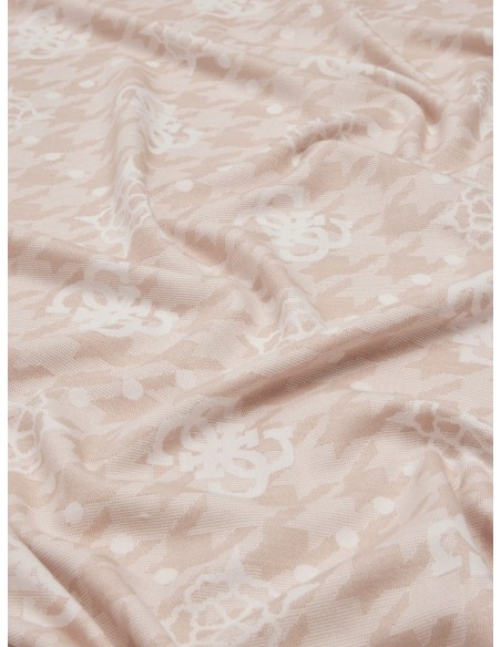 Sciarpa con logo 4G e fiori peony Guess AW5417POL03