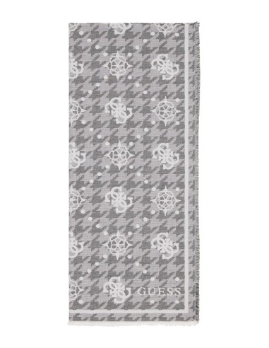 Sciarpa con logo 4G e fiori peony Guess...