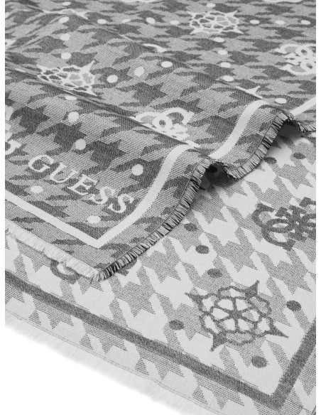 Sciarpa con logo 4G e fiori peony Guess AW5417POL03