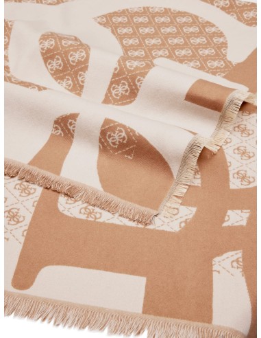 Sciarpa Jacquard con maxi logo Guess AW5418POL03