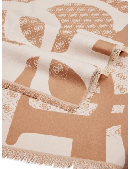Sciarpa Jacquard con maxi logo Guess AW5418POL03