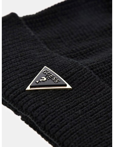Cappello a cuffia uomo con triangolo logo Guess...