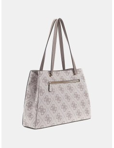 Borsa Shopper Erenia con maxi logo 4G Guess Dark Taupe... 2
