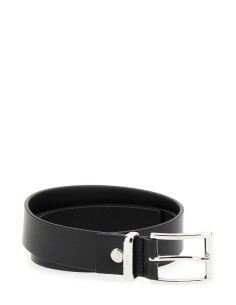 Cintura in vera pelle uomo Guess nera BM7839P5430