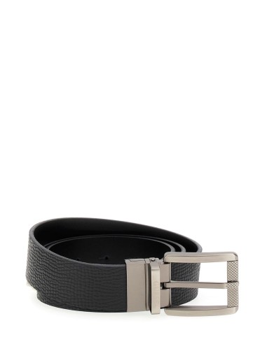 Cintura reversibile uomo Guess nera BM7847P5435