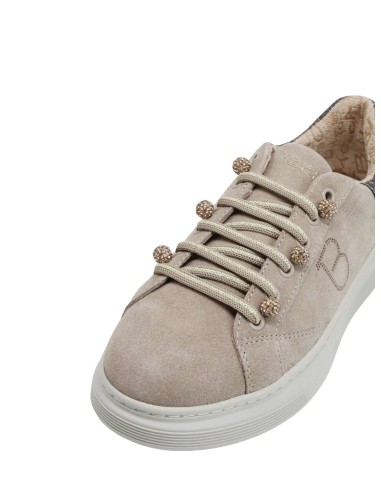 Sneakers in pelle scamosciata City con sfere...