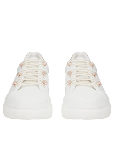 Sneakers in pelle City con sfere gioiello Tosca...