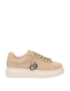 Sneakers in pelle scamosciata Chic con charms Tosca Blu...