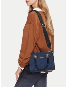 Borsa a mano in denim Liu.jo Manh AF5163D0001