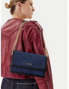 Borsa a tracolla in denim Liu.jo Manh AF5158D0001