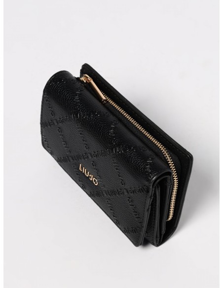 Portafoglio Trifold Liu.jo Caliwen nero AF5172E0538