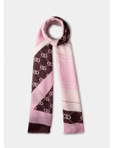 Foulard con stampa Check Liu.jo Better 2F5072T0300