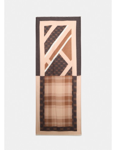Foulard con stampa Check Liu.jo Better 2F5072T0300